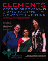 ELEMENTS - George Brooks, Kayla Ramnath and Gwyneth Wentink performing at Camptonville Community Center